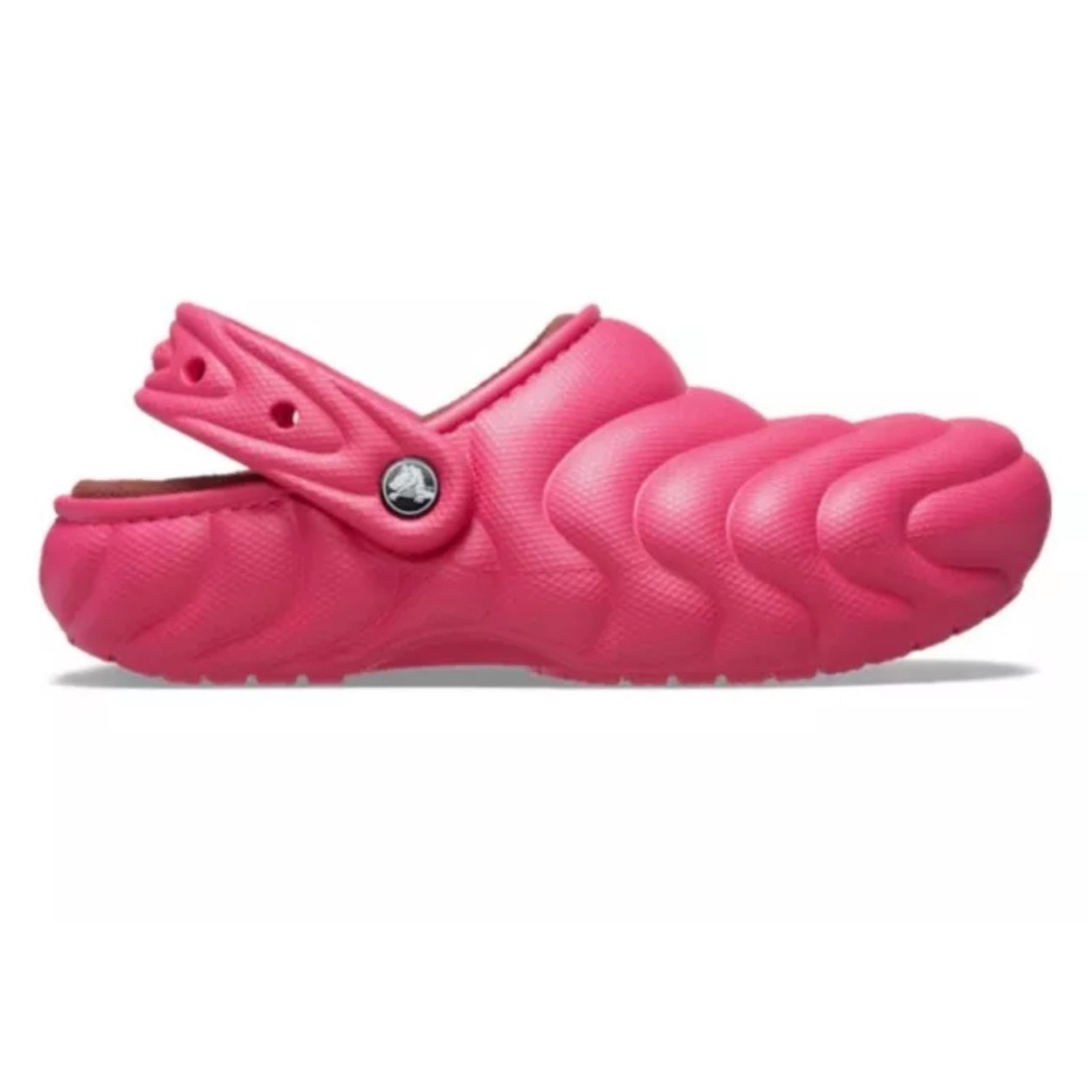 Classic lined overpuff clog dragon fruit